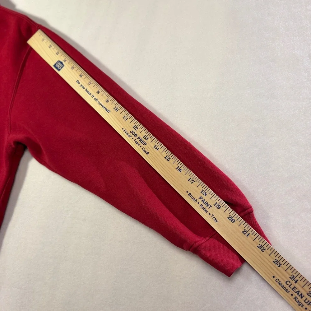 Jordan Jumpman Fleece Hoodie Mens Medium Red Pullover Sweatshirt Basketball